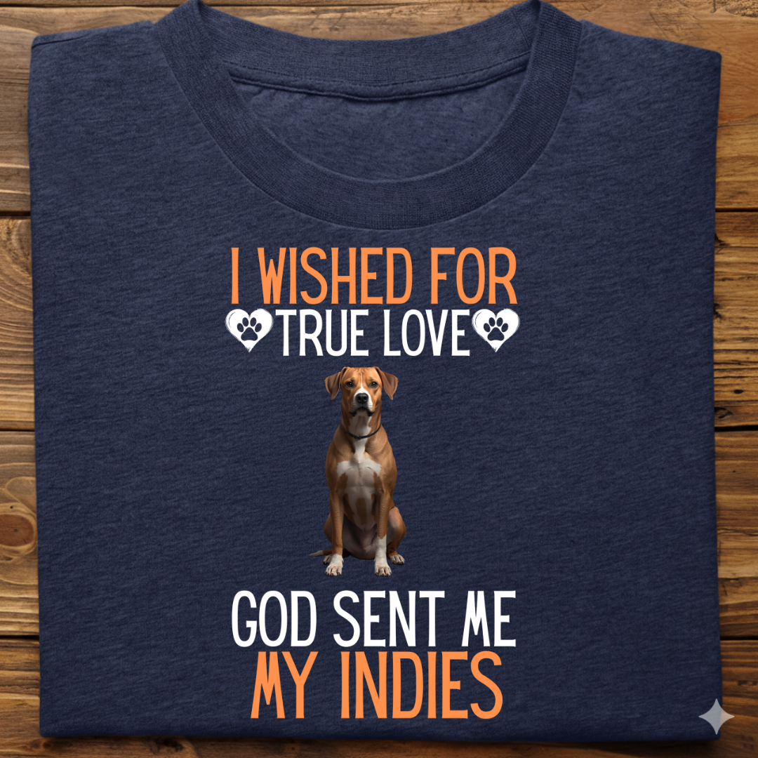 Indies : I Wished True Love Tshirt Unisex