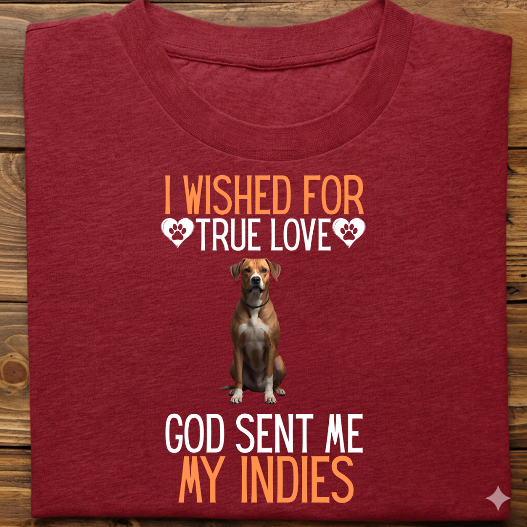 Indies : I Wished True Love Tshirt Unisex