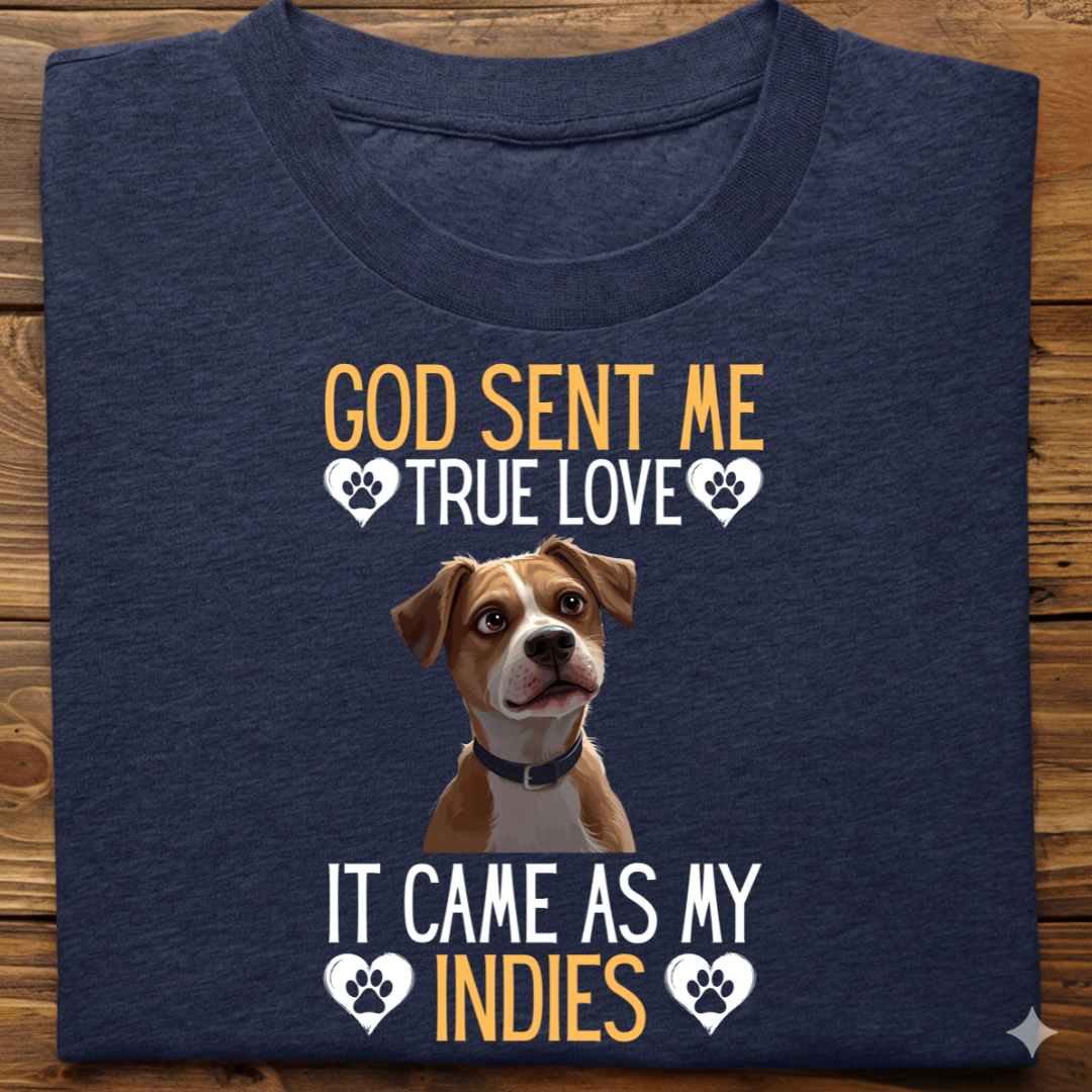 Indies : God Sent Me Tshirt Unisex