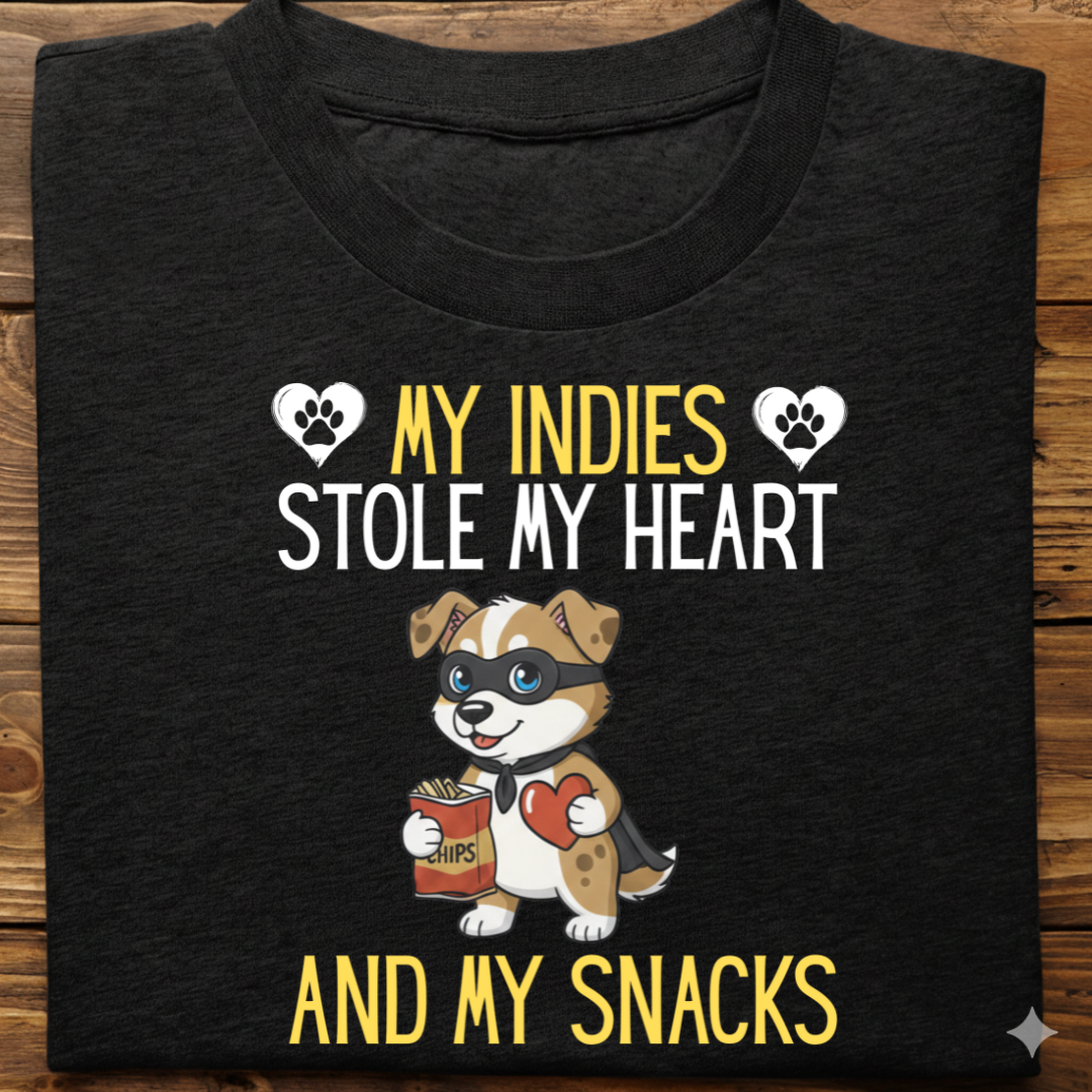 Indies : Stole My Snacks Tshirt Unisex