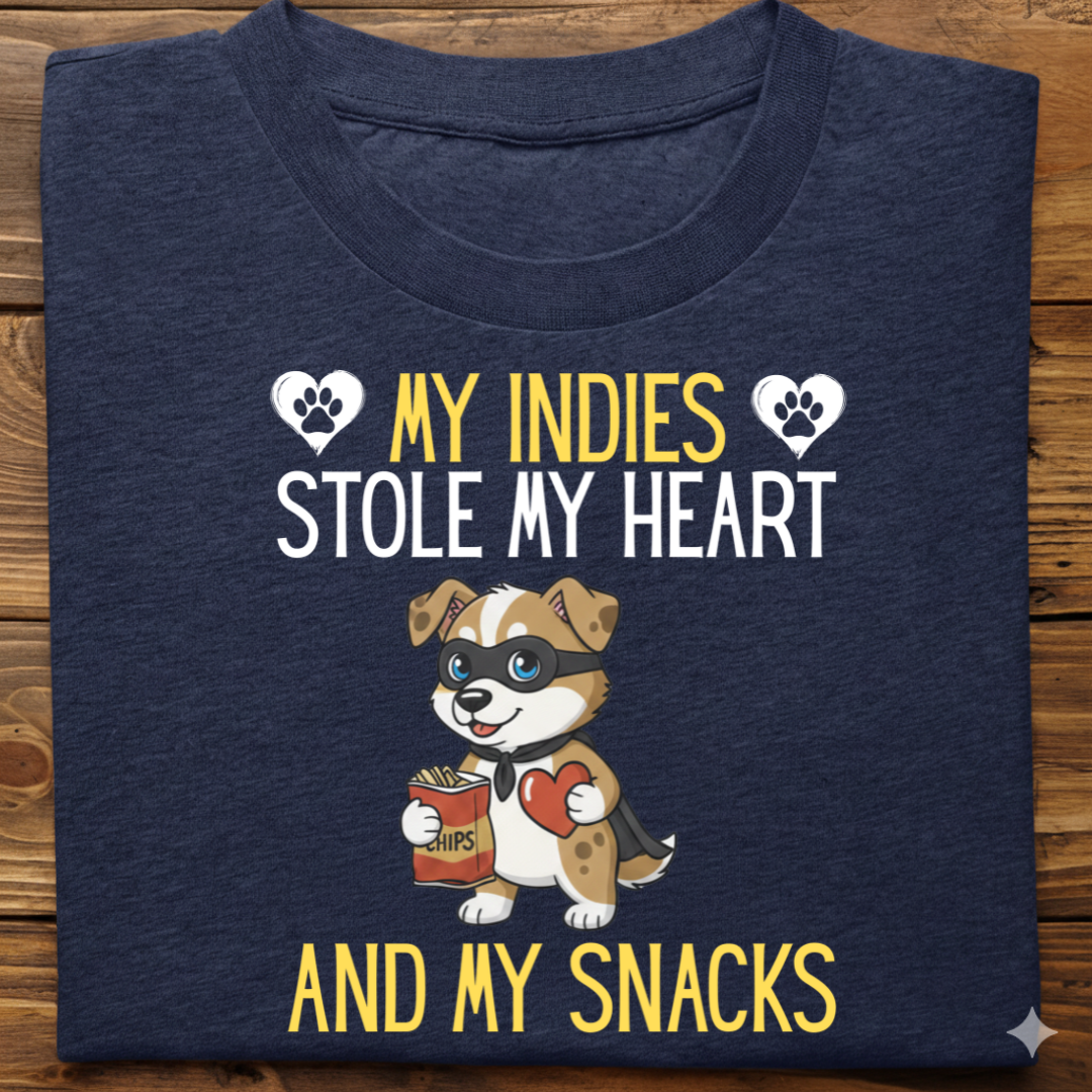 Indies : Stole My Snacks Tshirt Unisex