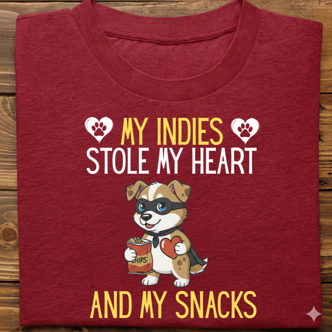 Indies : Stole My Snacks Tshirt Unisex