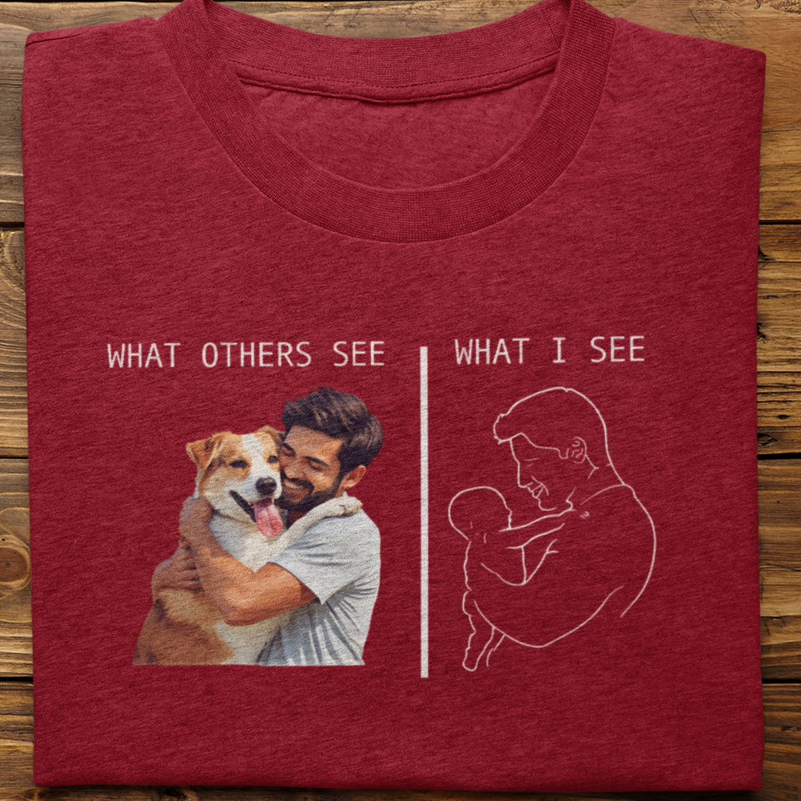 Indies : What Others See Tshirt Unisex(Male)