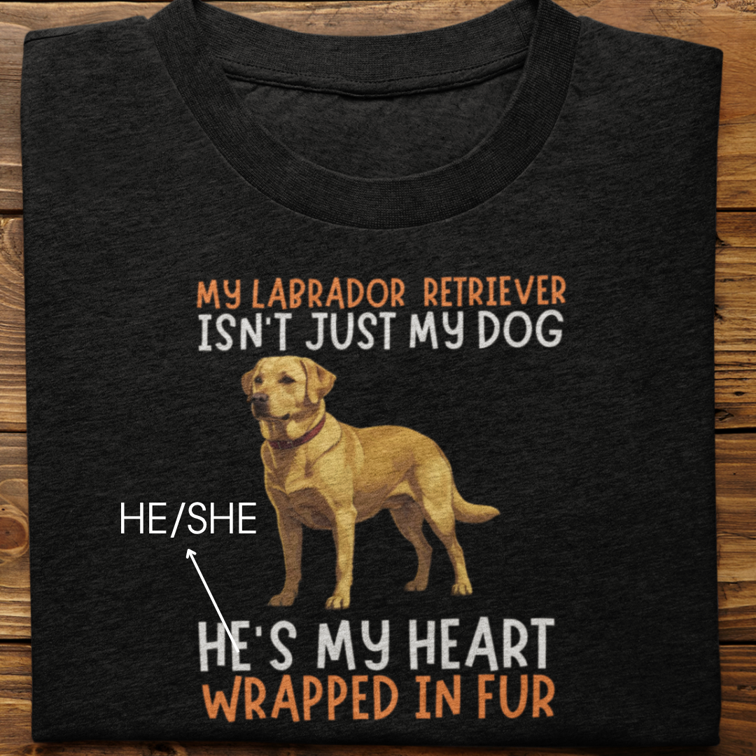 Labrador Retriever : My Labrador Isn't Just Tshirt Unisex(Yellow)