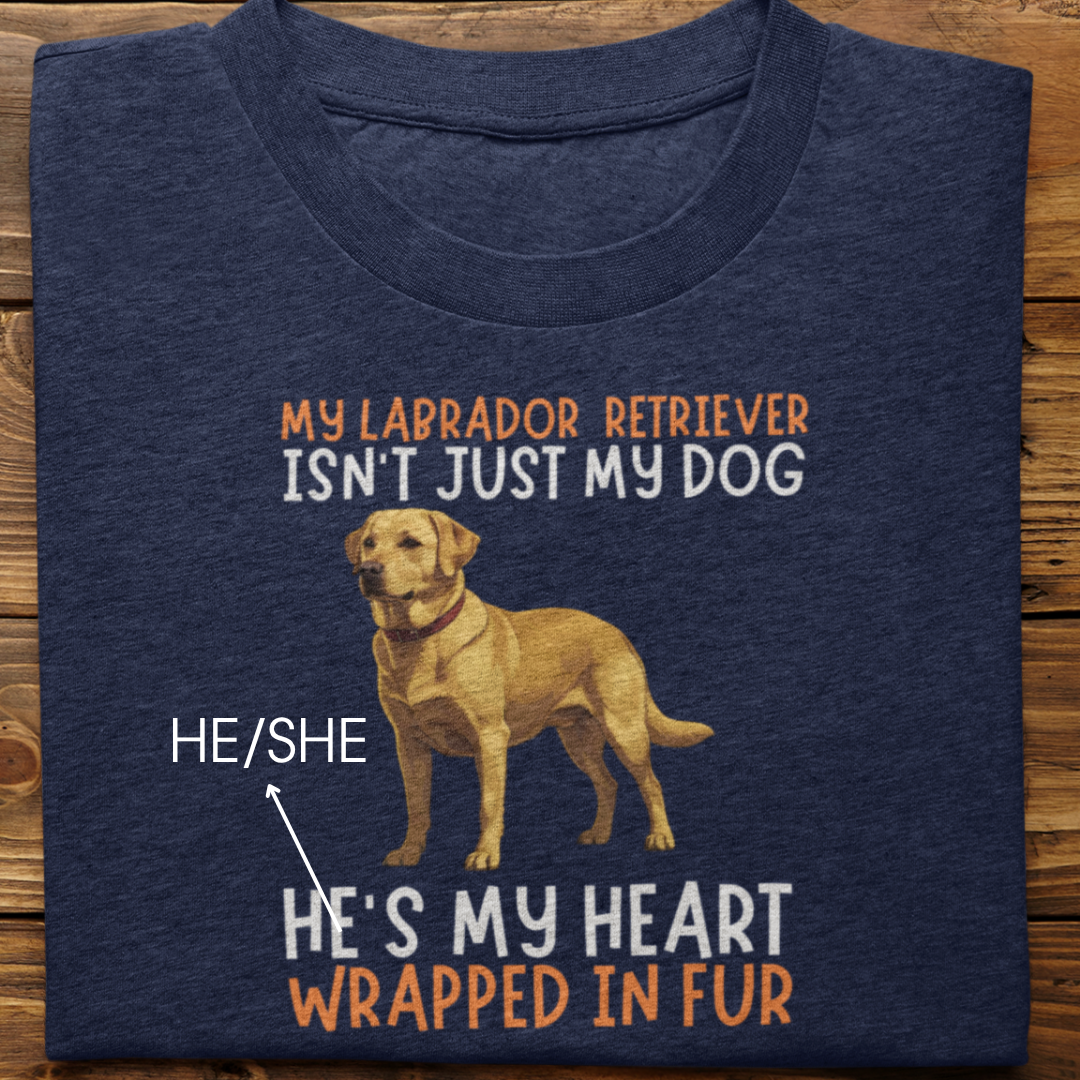 Labrador Retriever : My Labrador Isn't Just Tshirt Unisex(Yellow)