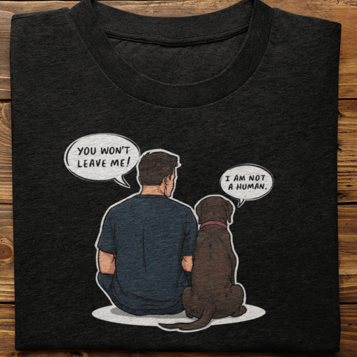 Labrador : I Am Not A Human (Brown-Male)