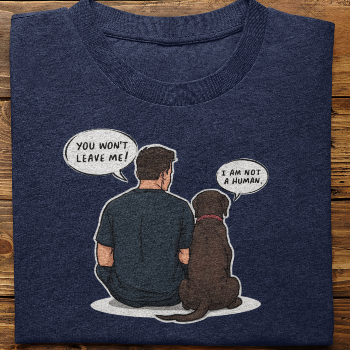 Labrador : I Am Not A Human (Brown-Male)