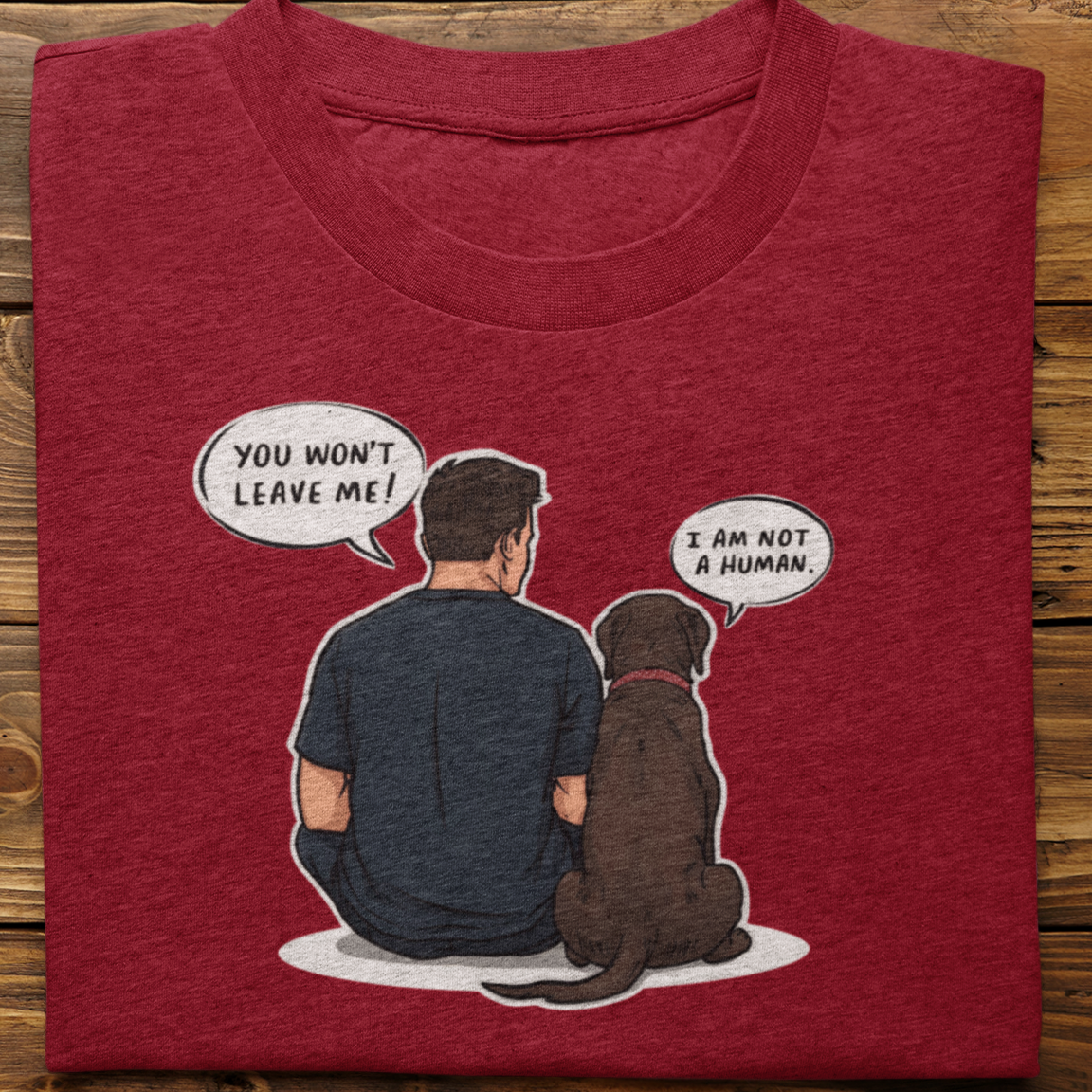 Labrador : I Am Not A Human (Brown-Male)