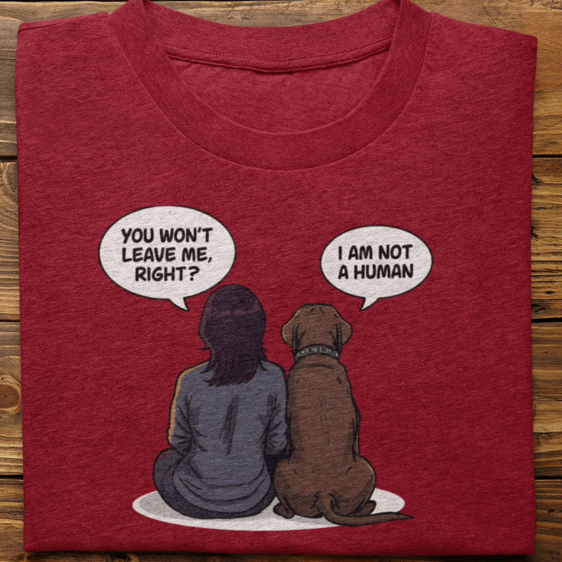 Labrador : I Am Not A Human (Brown-Female)