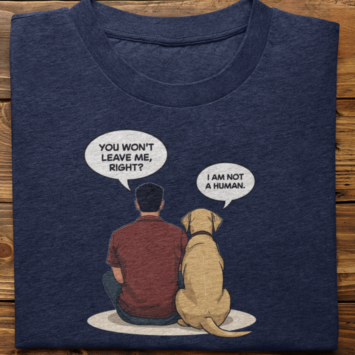 Labrador : I Am Not A Human (Yellow-Male)