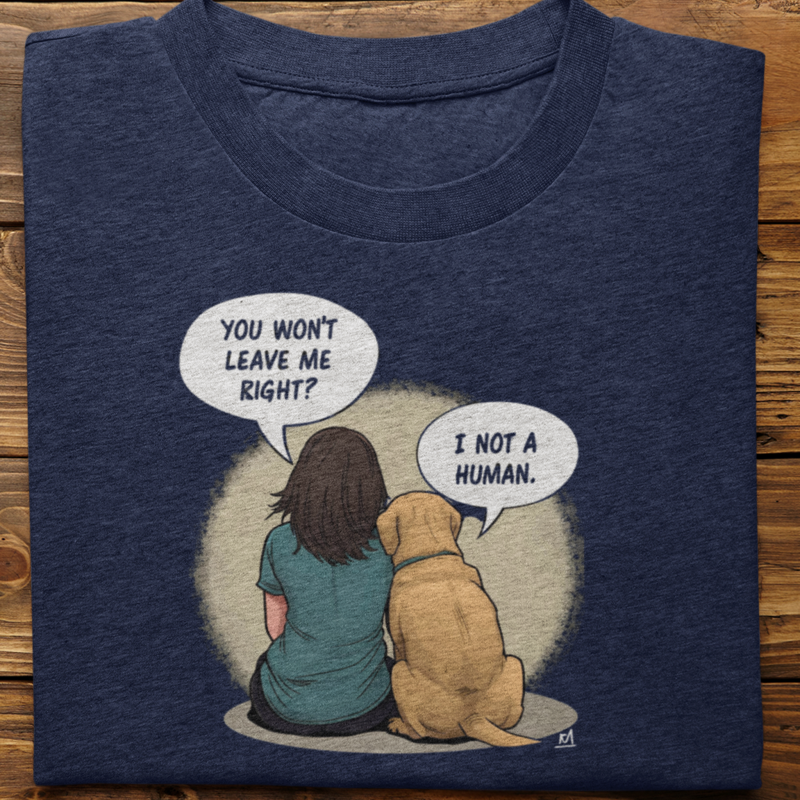 Labrador : I Am Not A Human (Yellow-Female)