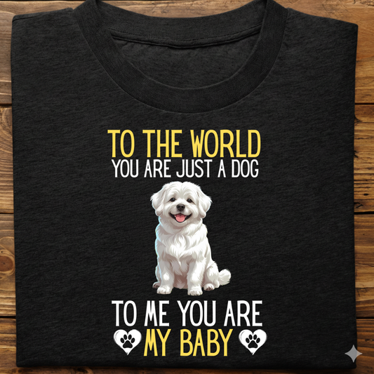 Lhasa Apso : To World Baby Tshirt Unisex