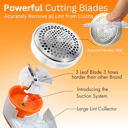 Lint Remover for Clothes - Fabric Shaver Tint and Dust Remover
