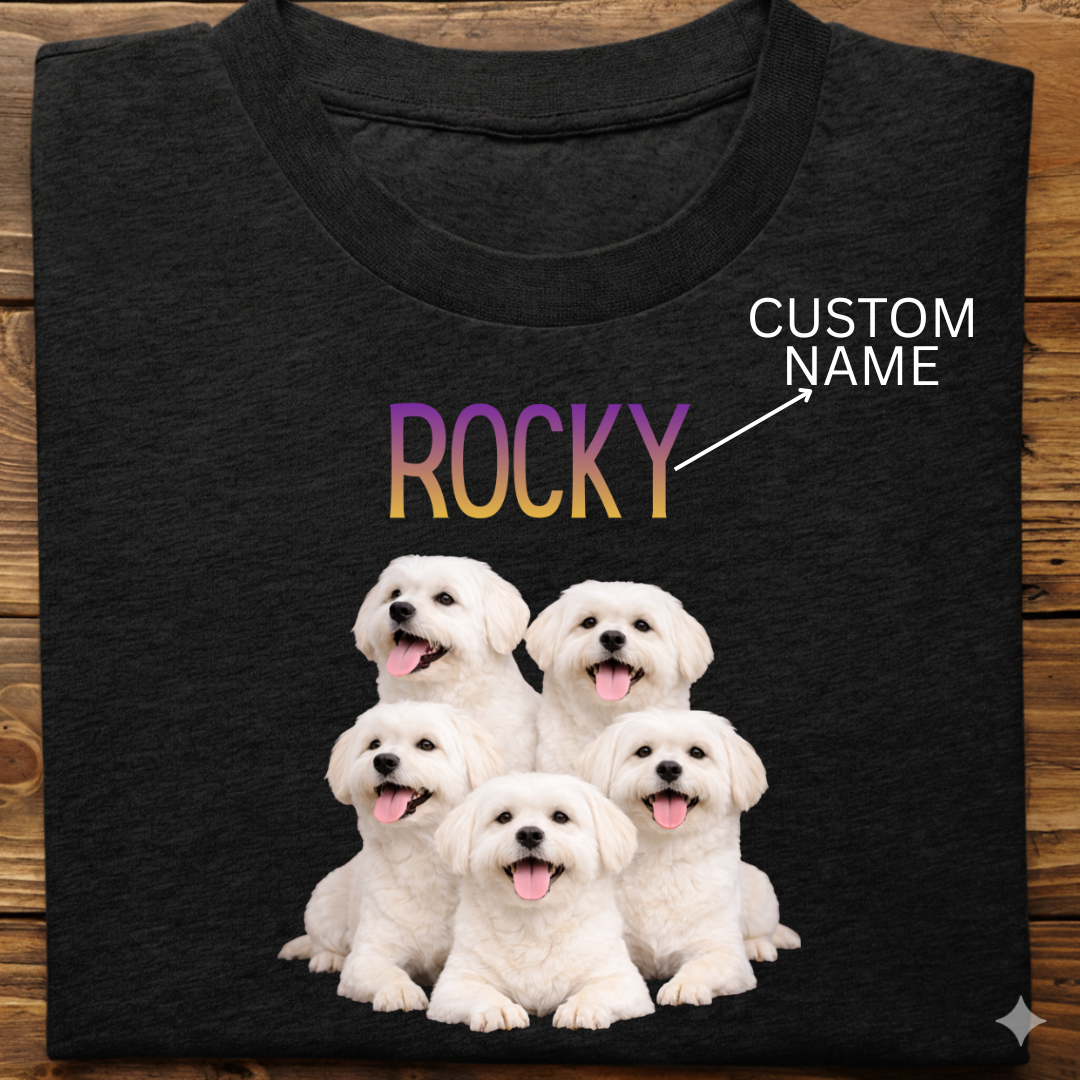 Lhasa Apso : ilustration Tshirt Unisex