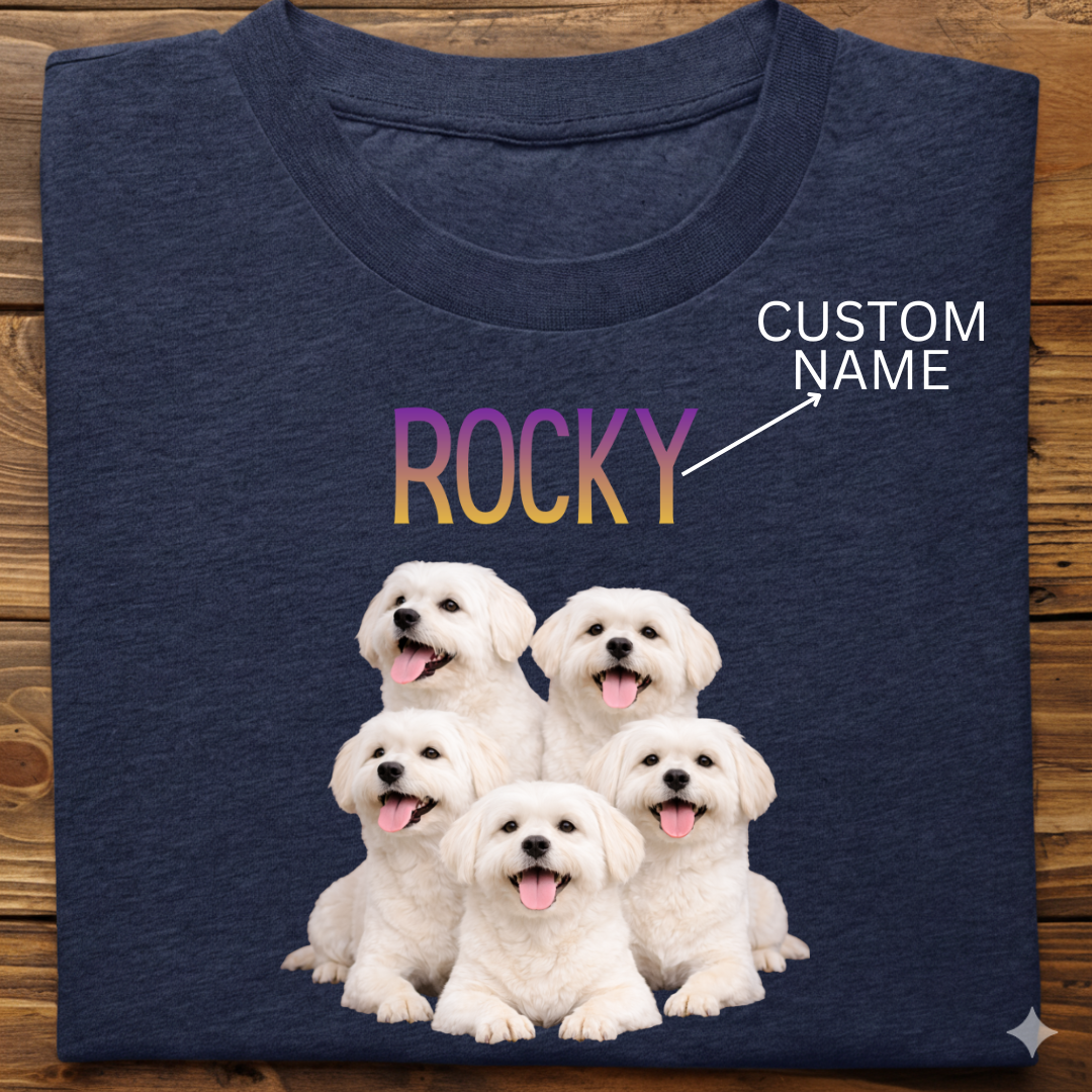 Lhasa Apso : ilustration Tshirt Unisex