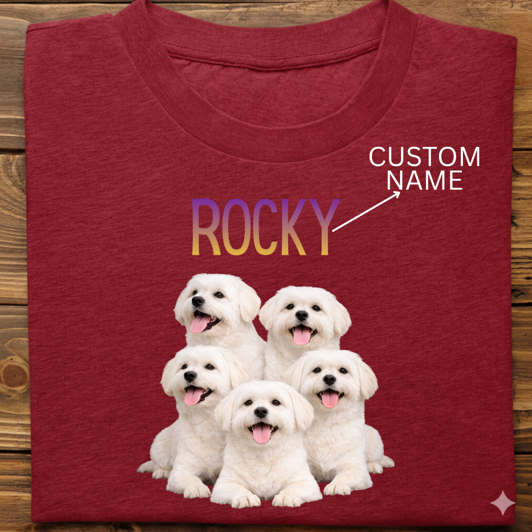 Lhasa Apso : ilustration Tshirt Unisex