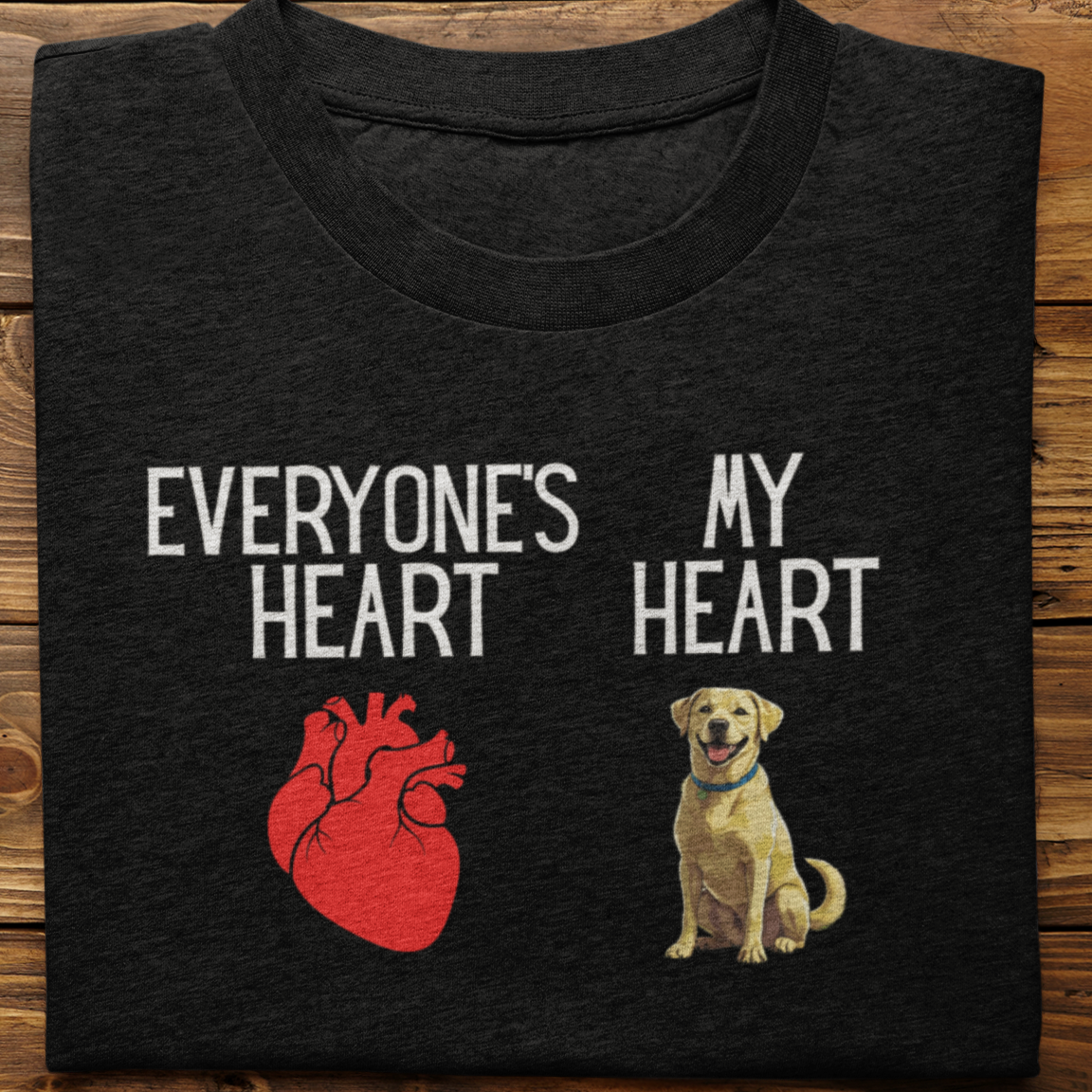Labrador : My Heart Tshirt unisex(Yellow)