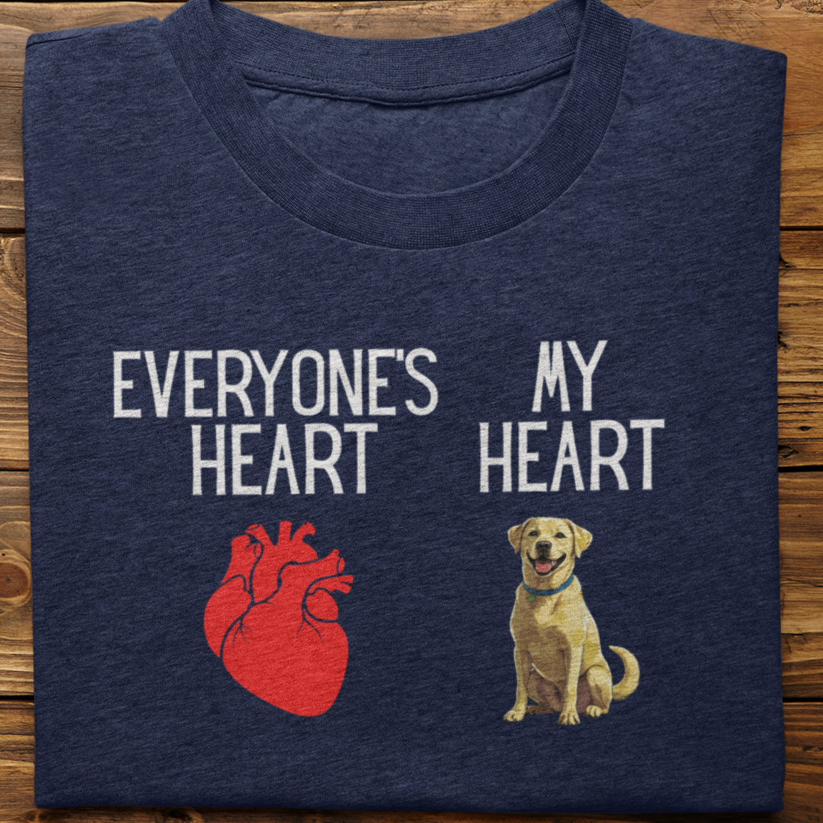 Labrador : My Heart Tshirt unisex(Yellow)