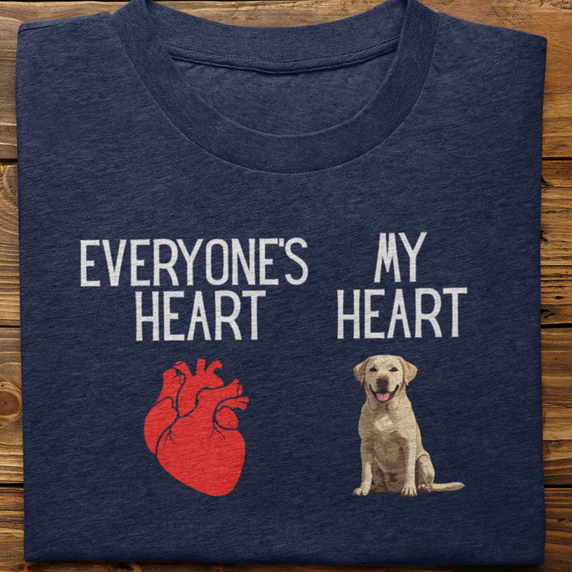 Labrador : My Heart Tshirt unisex(White)