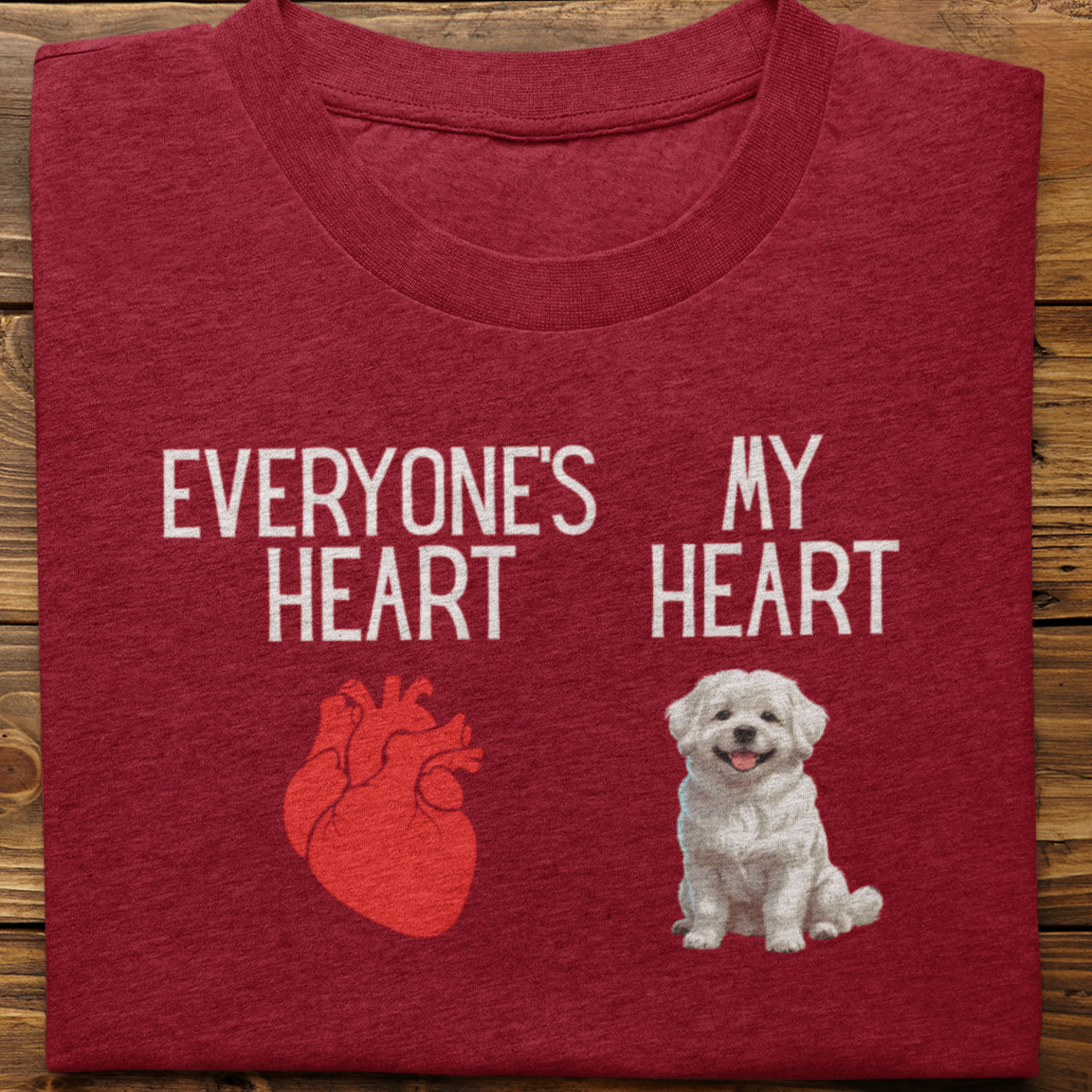 Lhasa Apso : My Heart Tshirt unisex