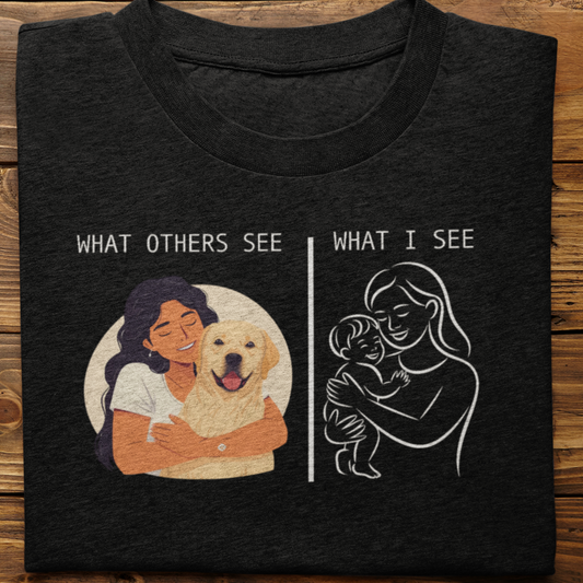 Labrador : What Others See Tshirt Unisex(Yellow-Female)
