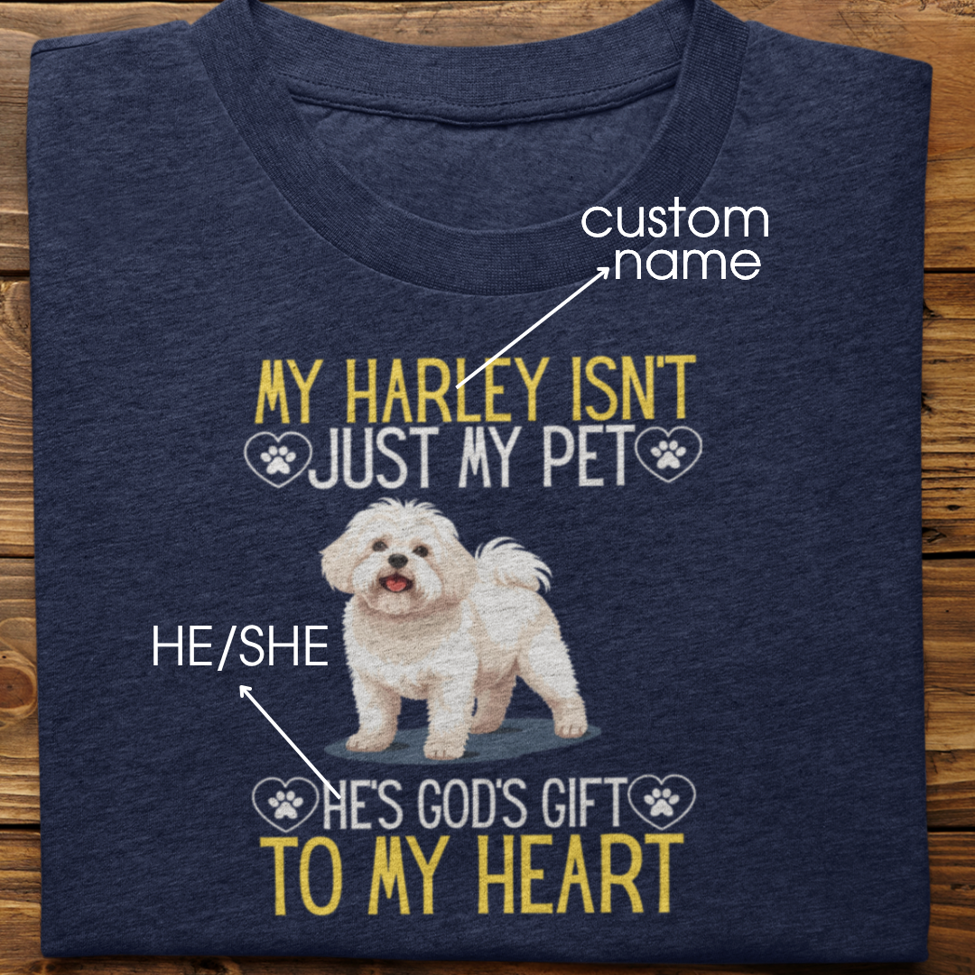 Lhasa Apso : God's Gift Tshirt Unisex