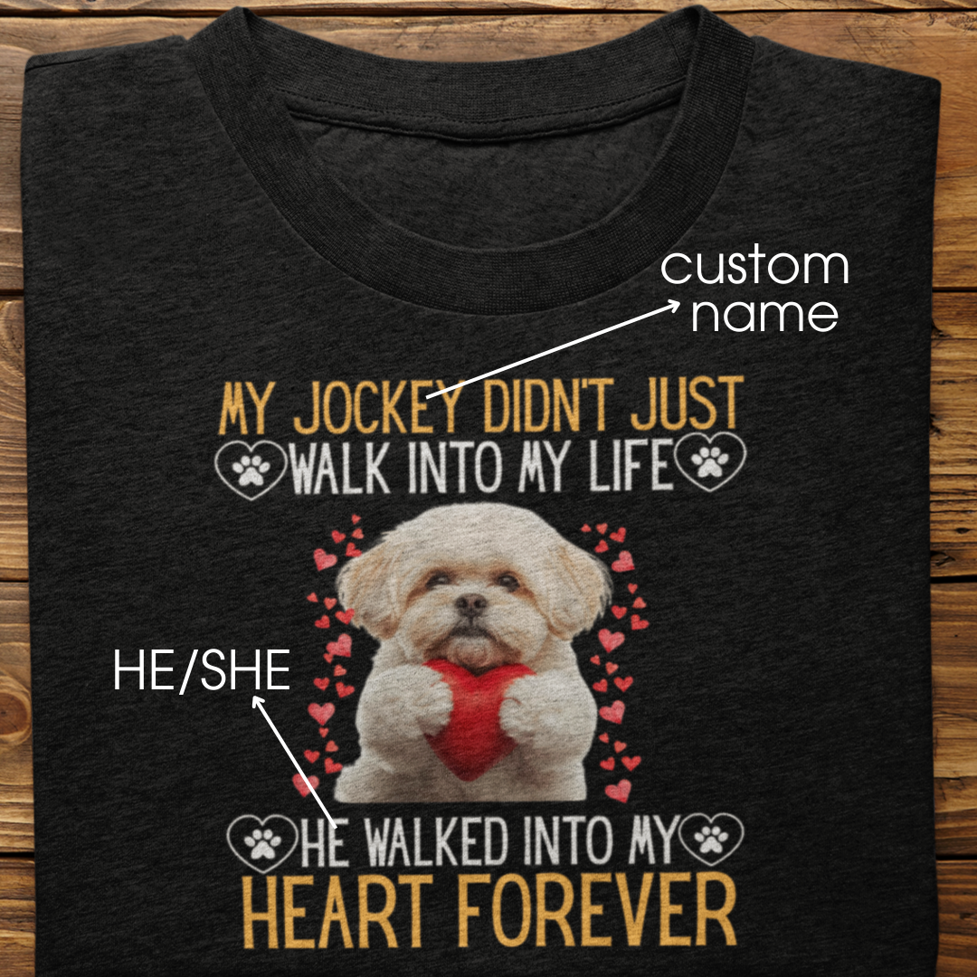 Lhasa Apso : Into My Heart Forever Tshirt Unisex