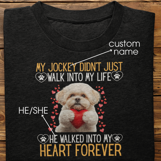 Lhasa Apso : Into My Heart Forever Tshirt Unisex
