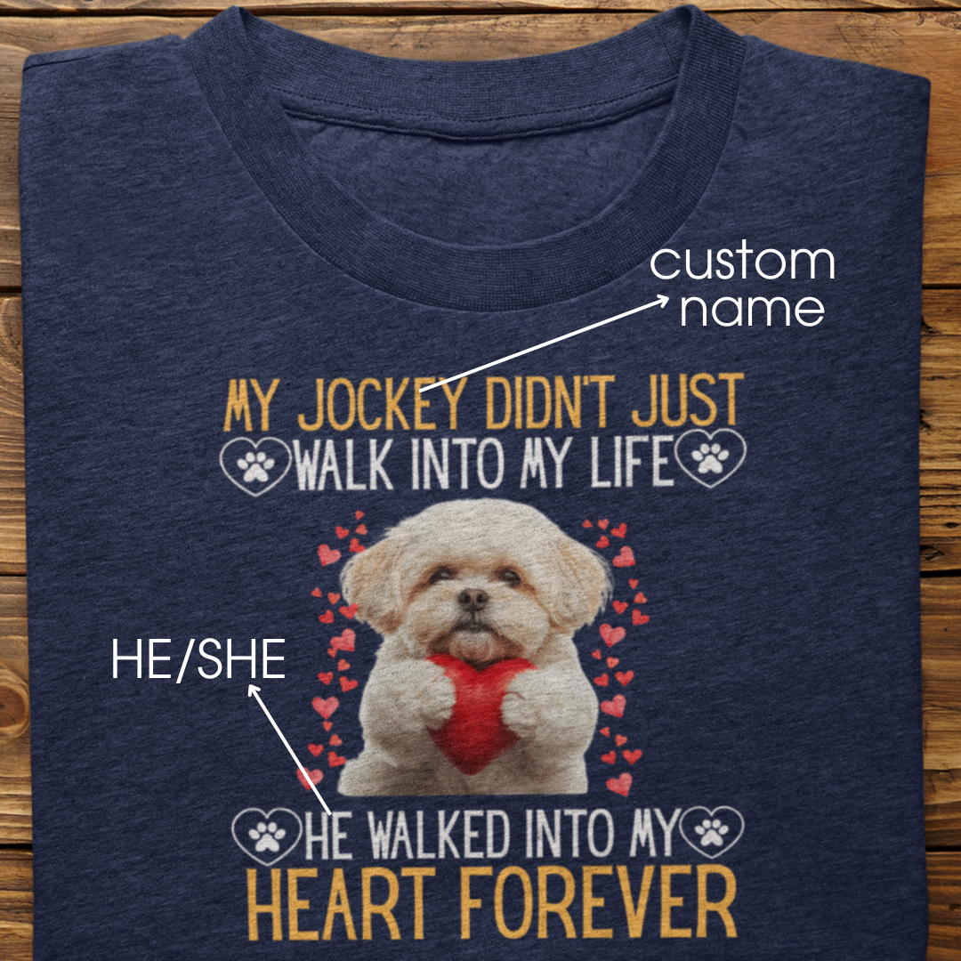 Lhasa Apso : Into My Heart Forever Tshirt Unisex
