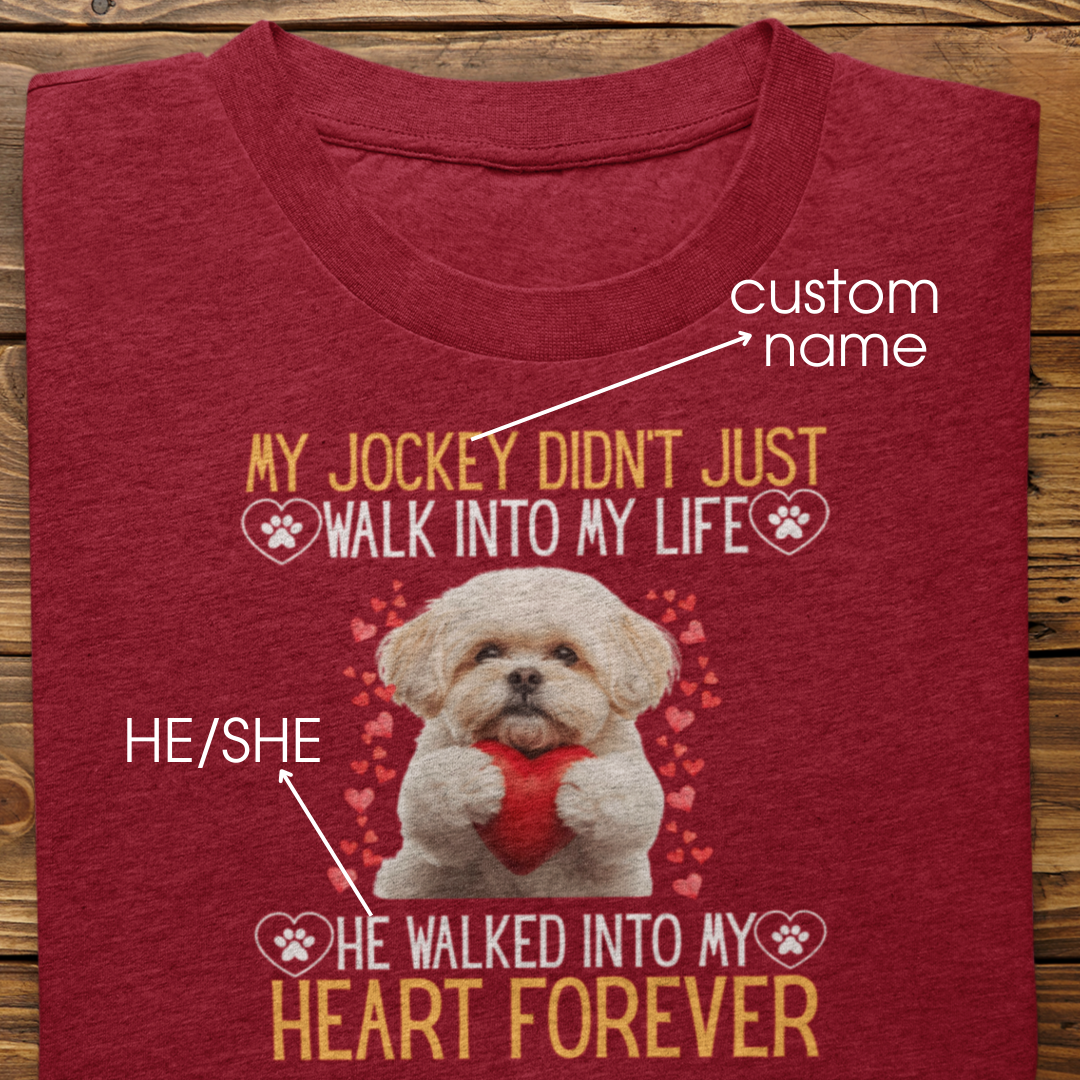 Lhasa Apso : Into My Heart Forever Tshirt Unisex