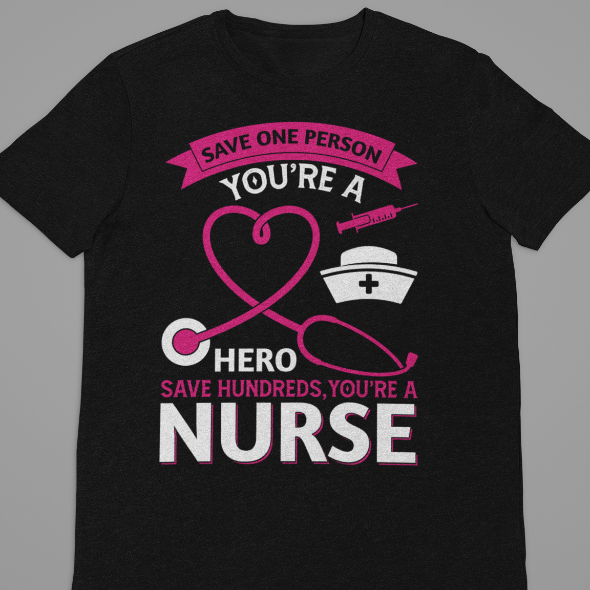 Nurse : Save One Person tshirt Unisex