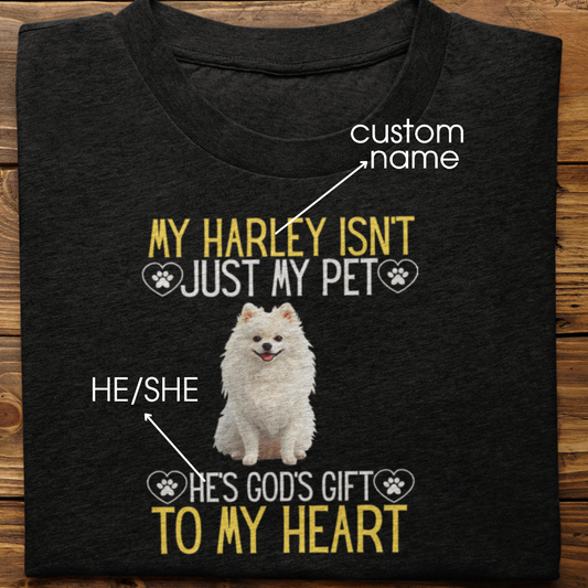 Pomeranian : God's Gift Tshirt Unisex