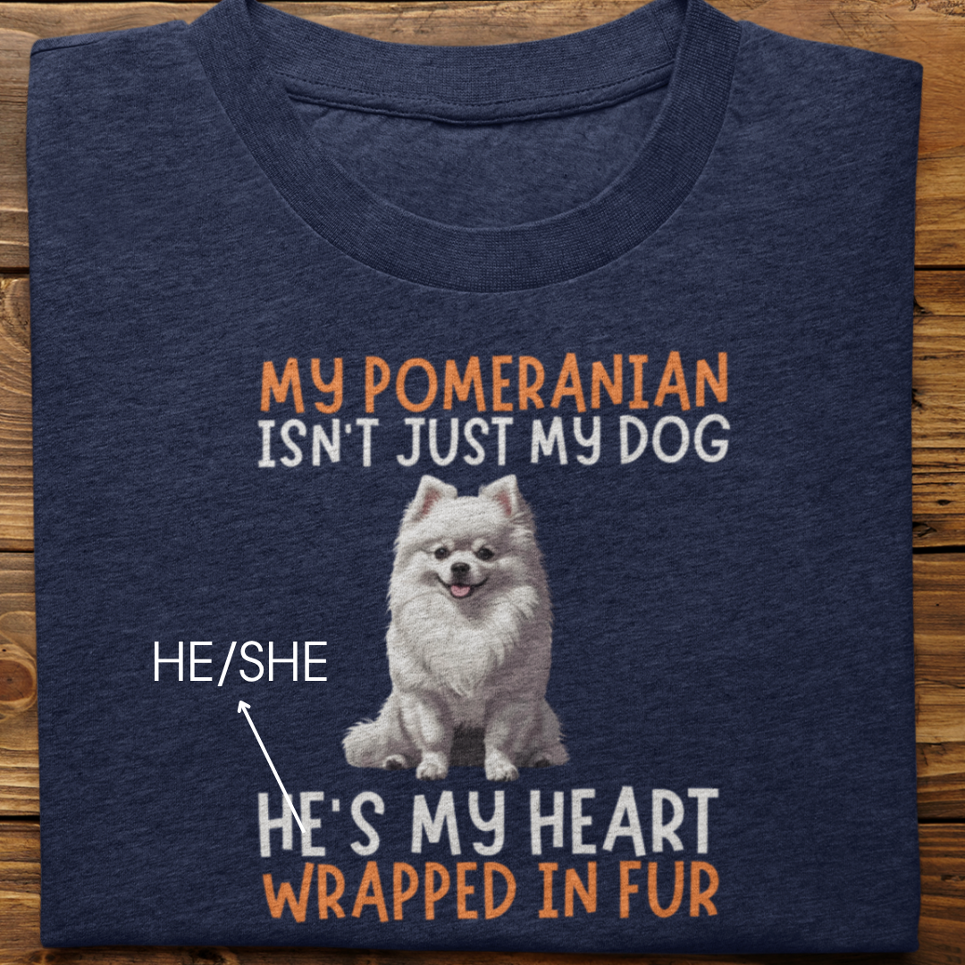 Pomernian : My Pomernian Isn't Just Tshirt Unisex