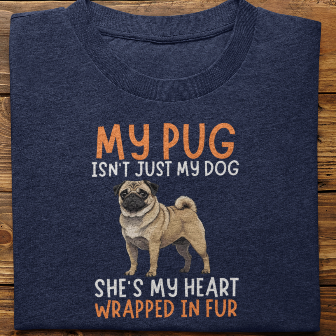 Pug : My Pug Isn't Just Tshirt Unisex(She)