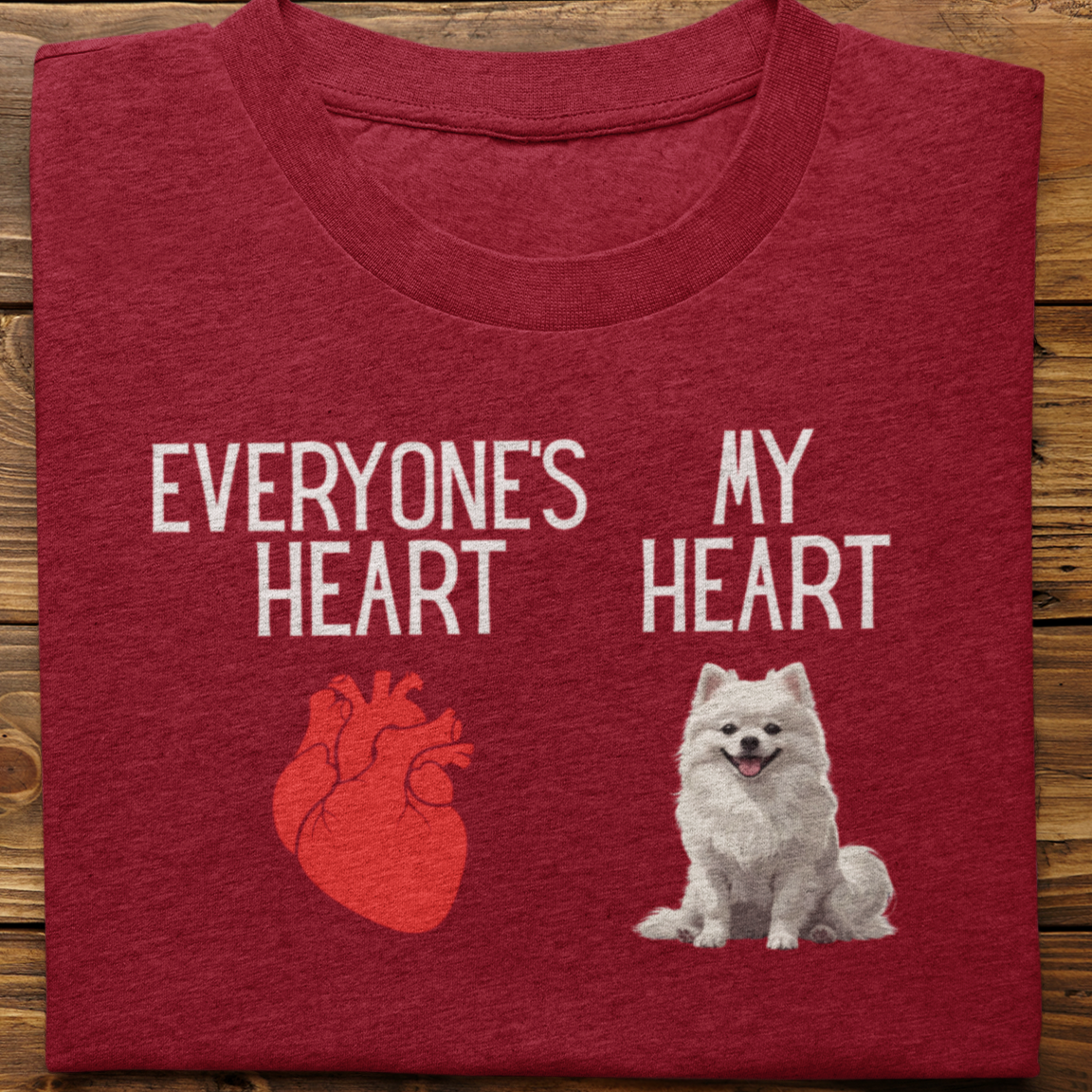 Pomeranian : My Heart Tshirt unisex