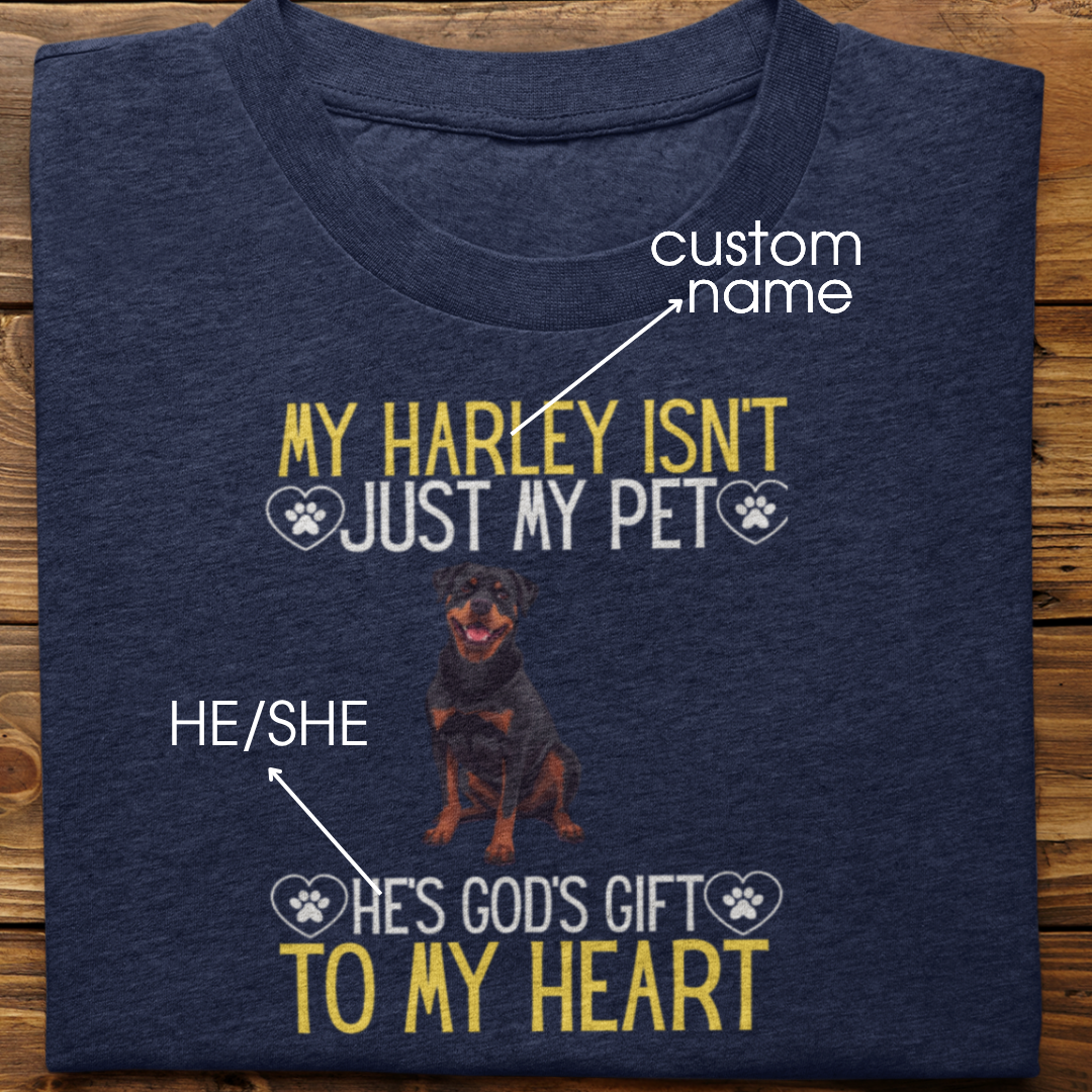 Rottweiler : God's Gift Tshirt Unisex