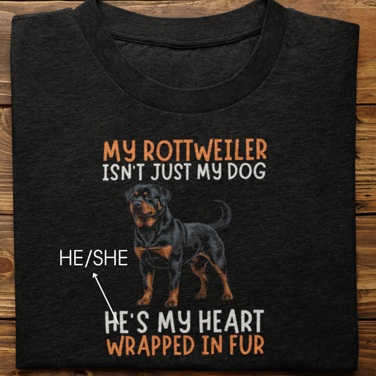 Rottweiler : My Rottweiler Isn't Just Tshirt Unisex
