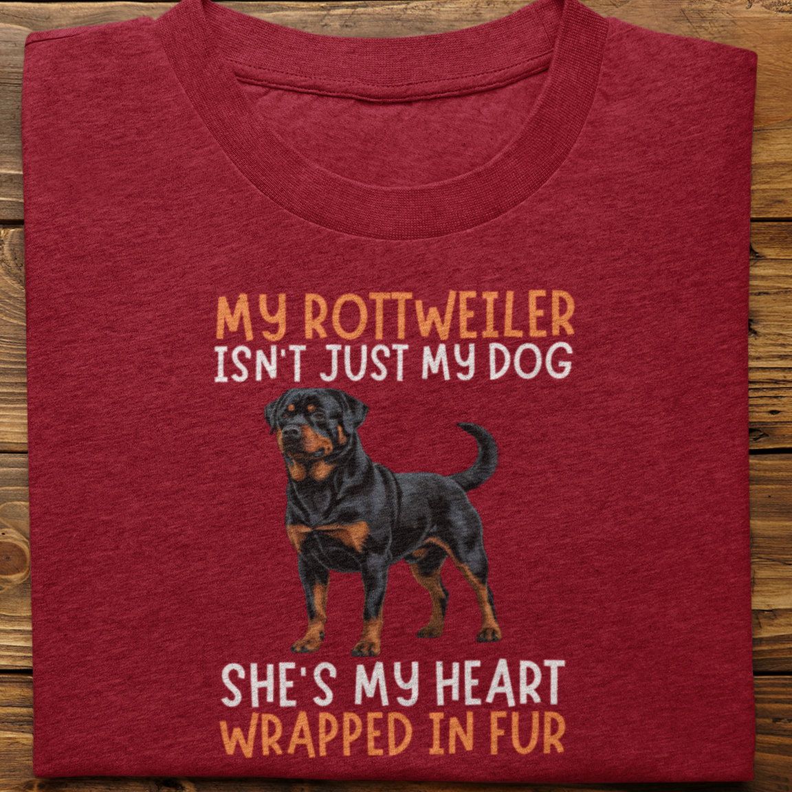 Rottweiler : My Rottweiler Isn't Just Tshirt Unisex(She)
