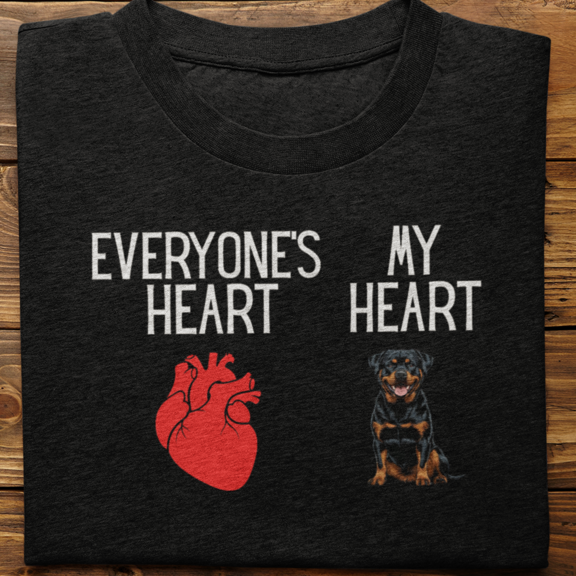 Rottweiler : My Heart Tshirt unisex
