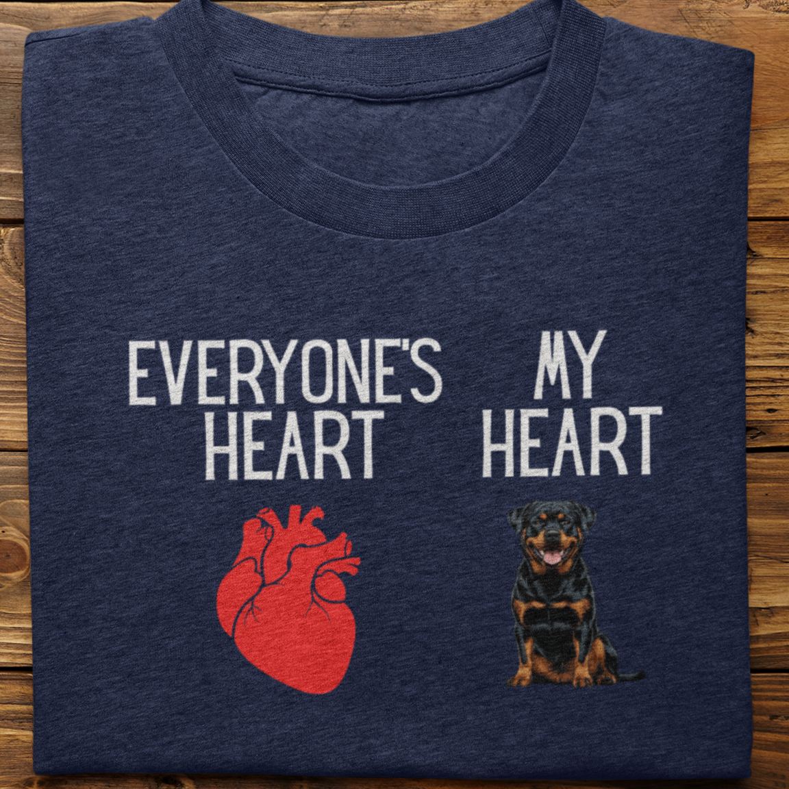 Rottweiler : My Heart Tshirt unisex