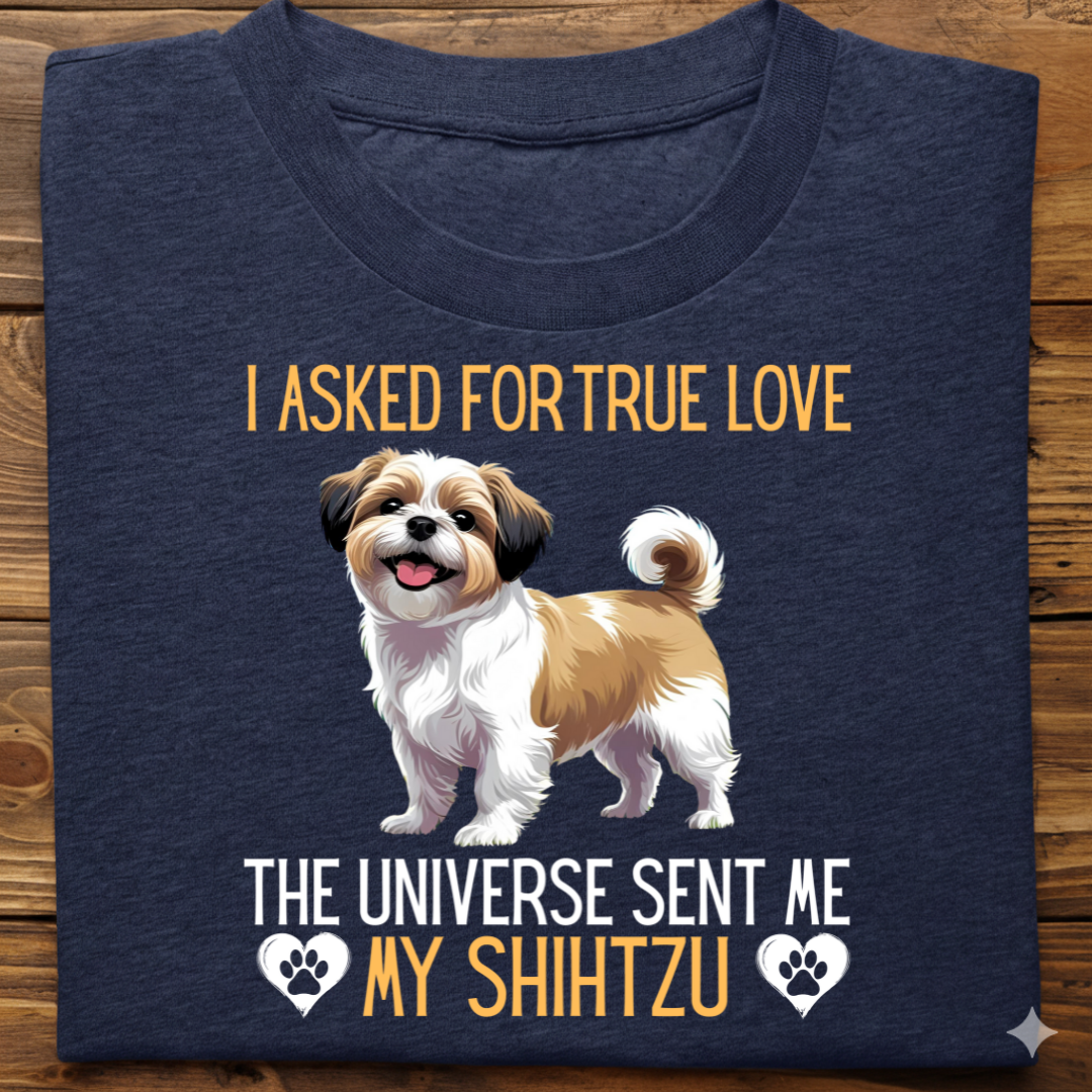 Shihtzu : Universe True Love Tshirt Unisex