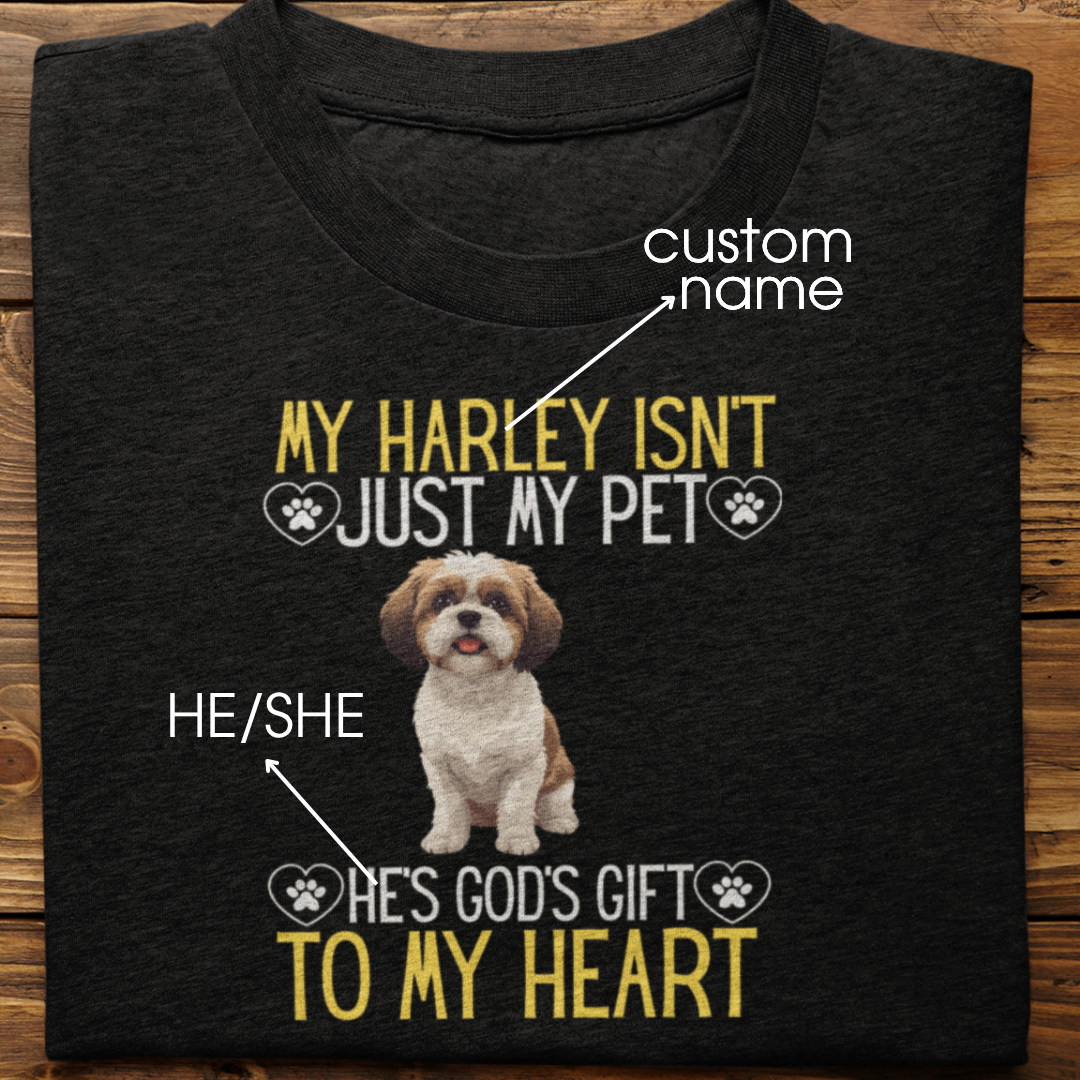 Shihtzu : God's Gift Tshirt Unisex