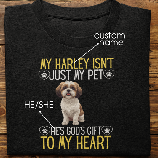 Shihtzu : God's Gift Tshirt Unisex
