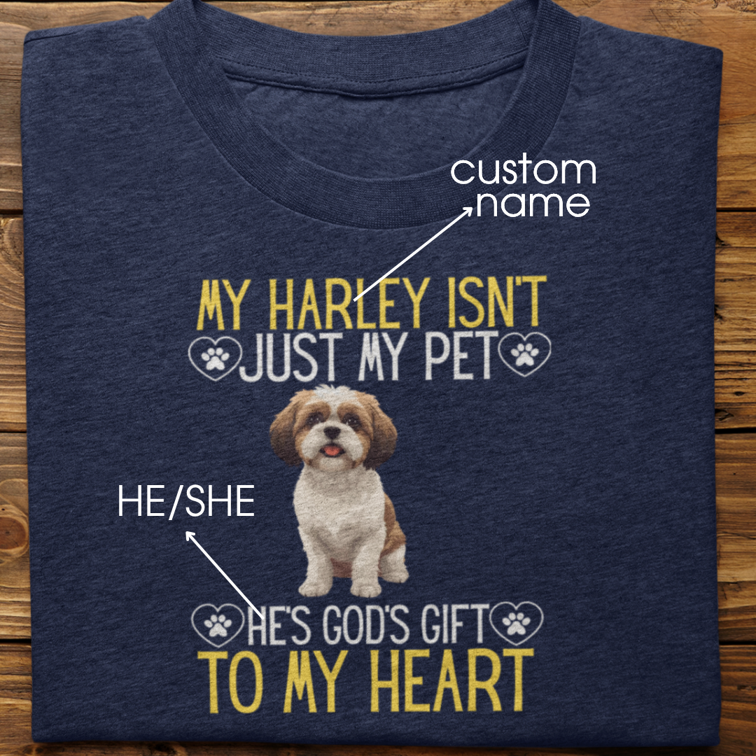 Shihtzu : God's Gift Tshirt Unisex
