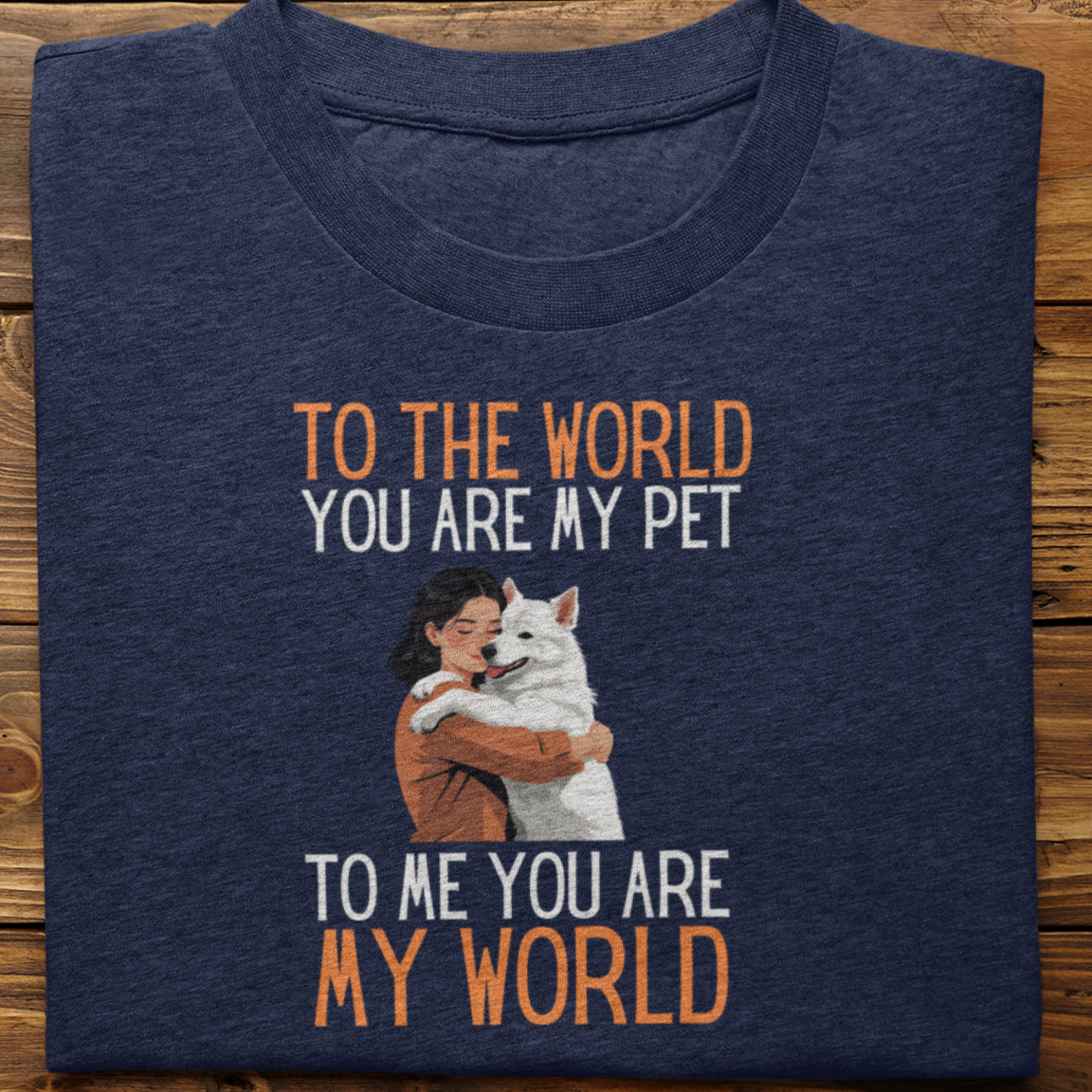 Spitz : To the World Hug Tshirt unisex(Female)