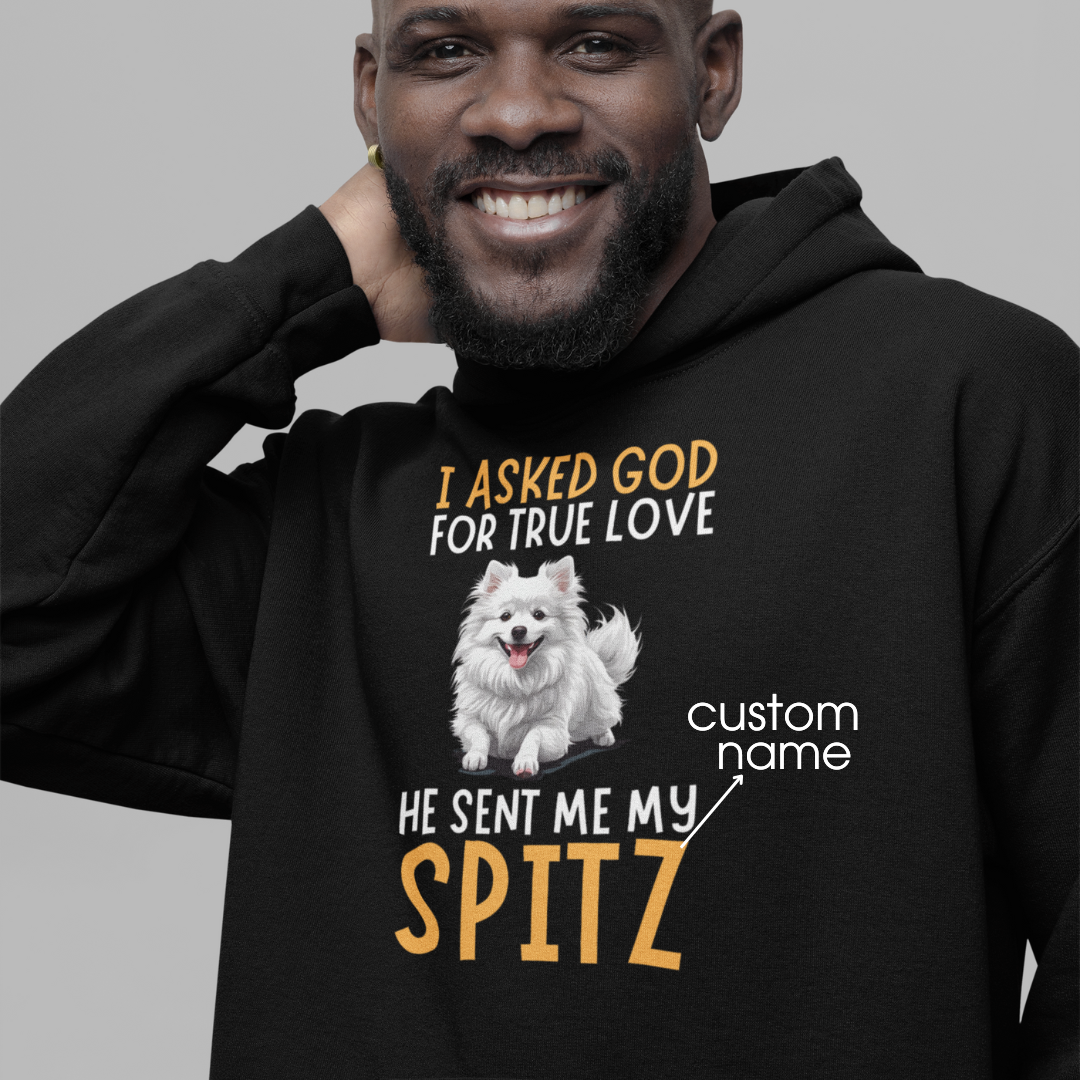 Spitz : God True Love Oversized  Hoodie Unisex