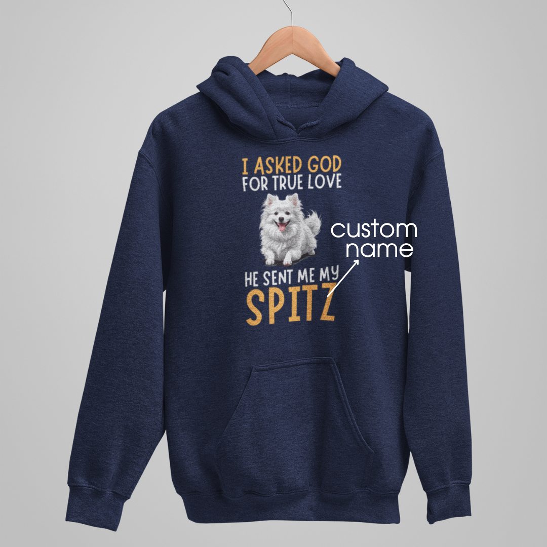 Spitz : God True Love Oversized  Hoodie Unisex
