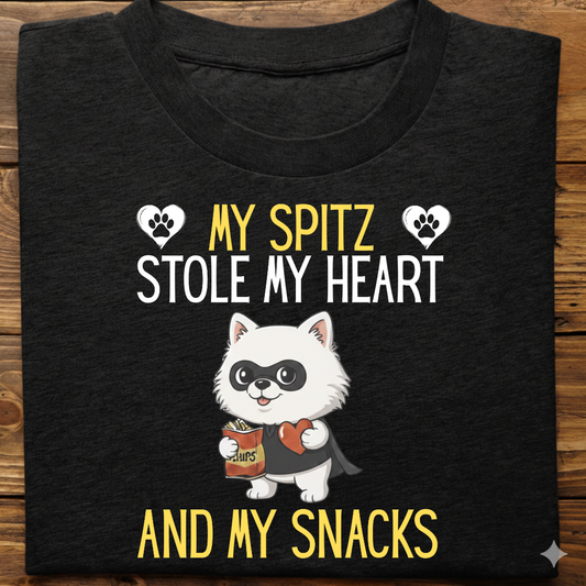 Spitz : Stole My Snacks Tshirt Unisex
