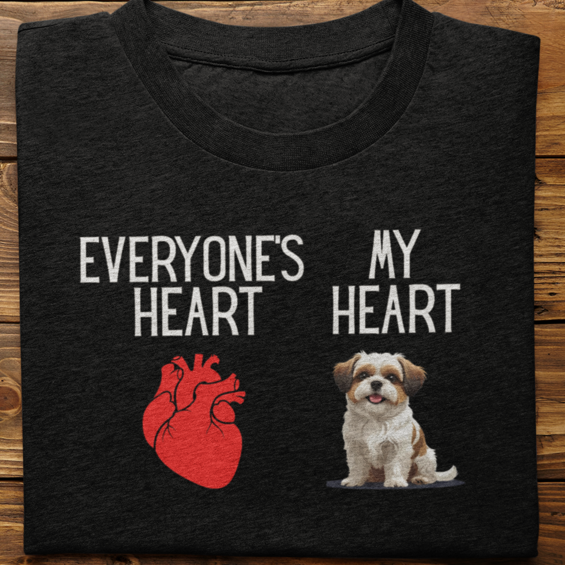 Shihtzu : My Heart Tshirt unisex