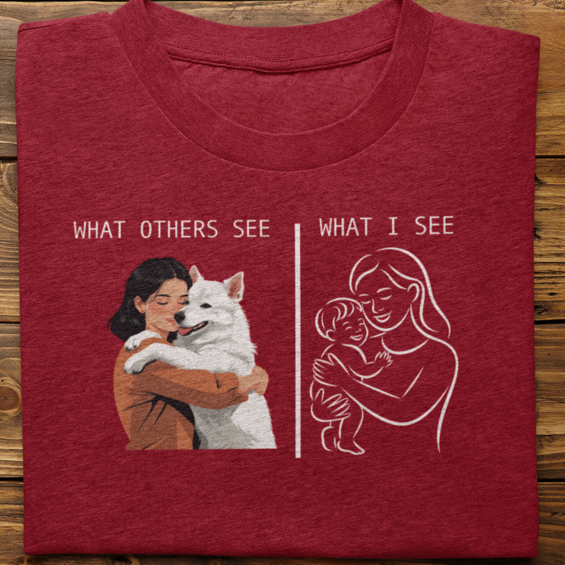 Spitz : What Others See Tshirt Unisex(Female)